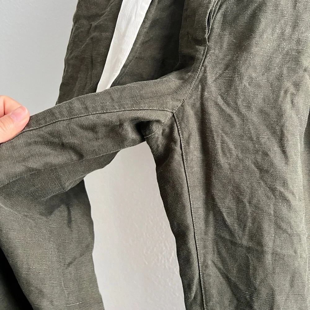 Aritzia Wilfred Linen Allant Crop Pants